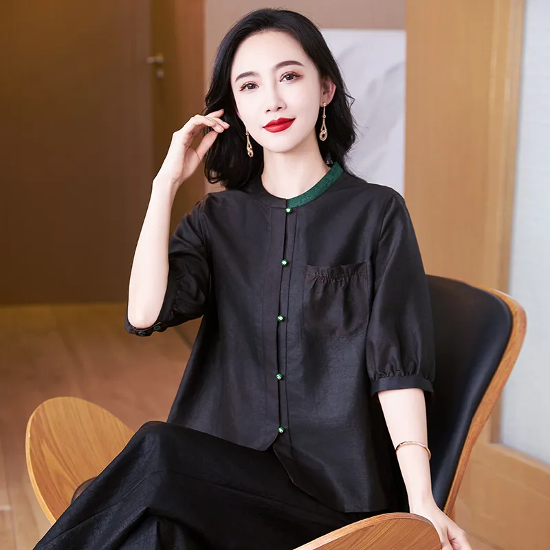Yi Mengyuan Shirts Women's Image Color-6