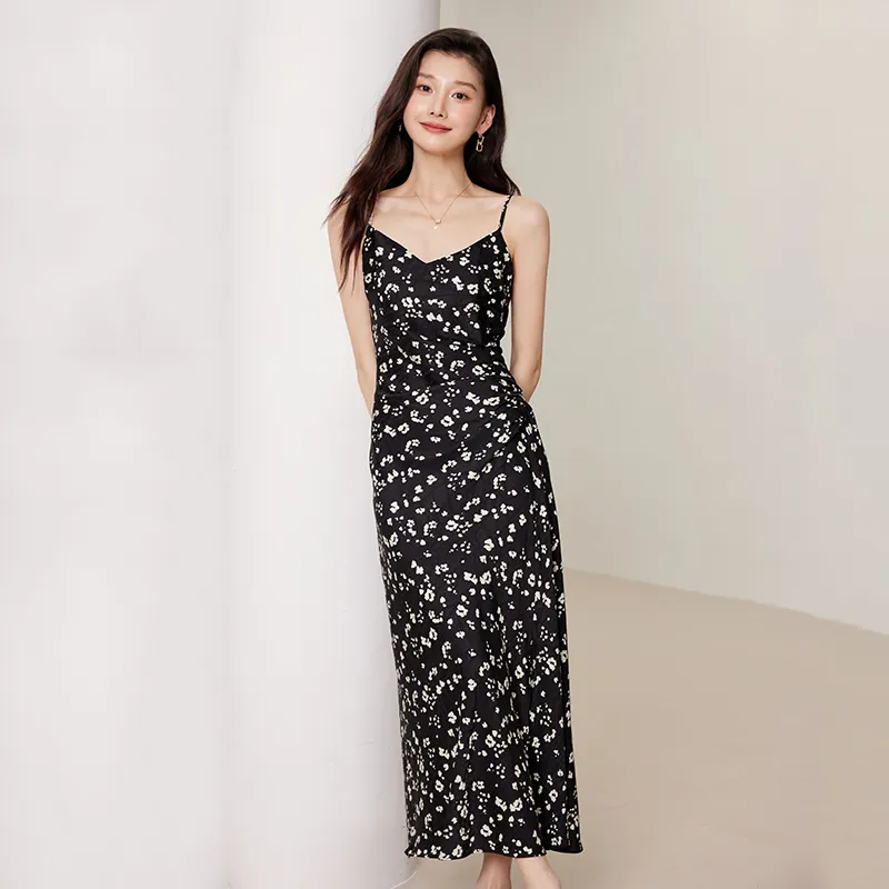 Yi Mengyuan Slip Dresses Women's-13
