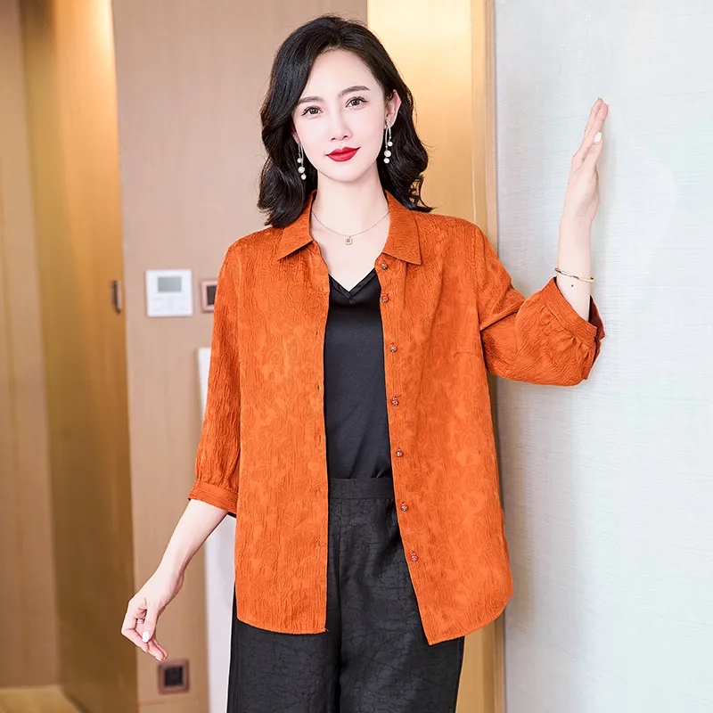 Yi Mengyuan Shirts Women's Yellow-2