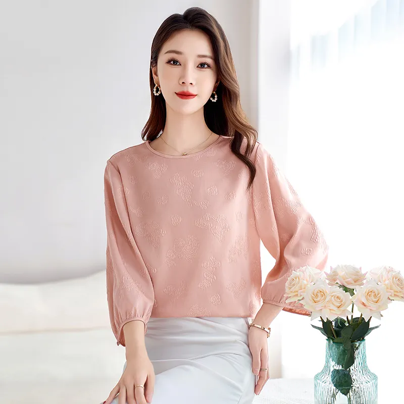 Yi Mengyuan Silk T shirt Women's-4