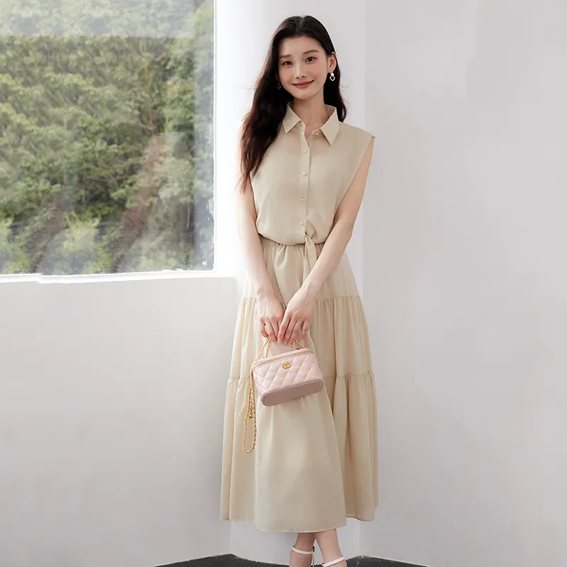 Yi Mengyuan Sleeveless Dress Women's-2