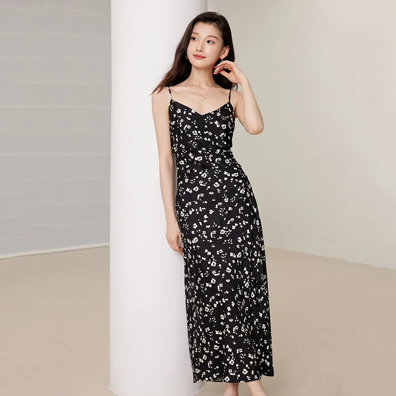 Yi Mengyuan Slip Dresses Women's-12