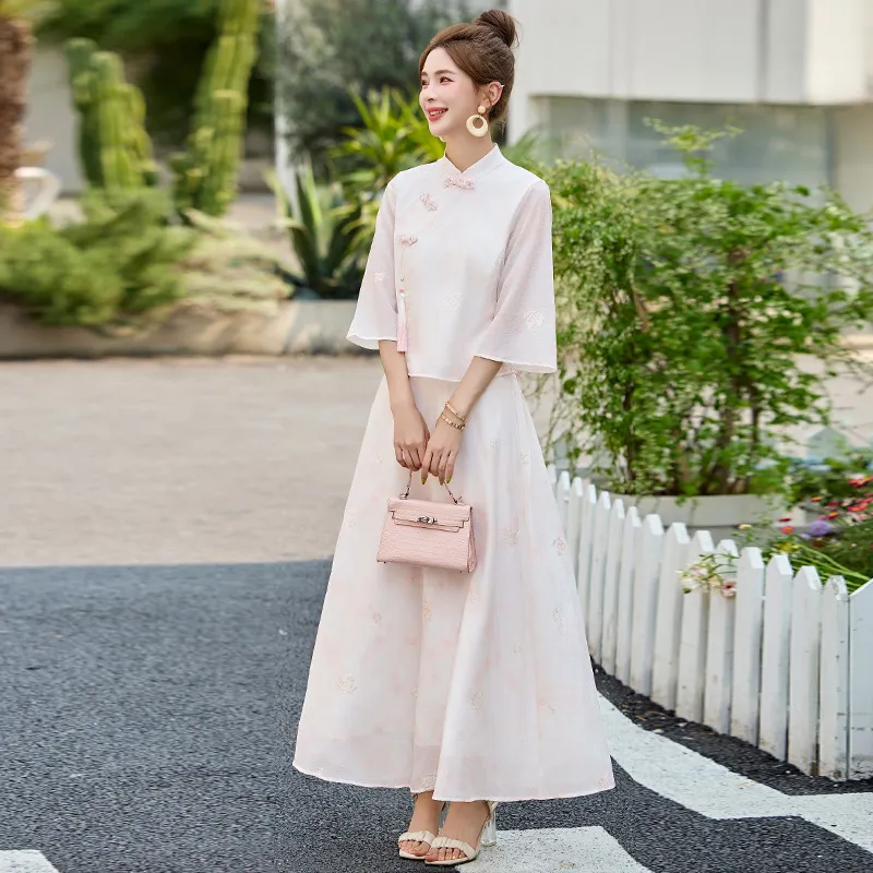 Yi Mengyuan Two Piece Skirt Sets Women's-4