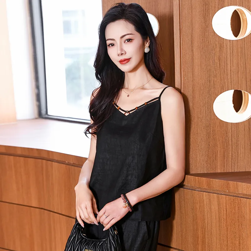 Yi Mengyuan Silk Camisole Women's-6