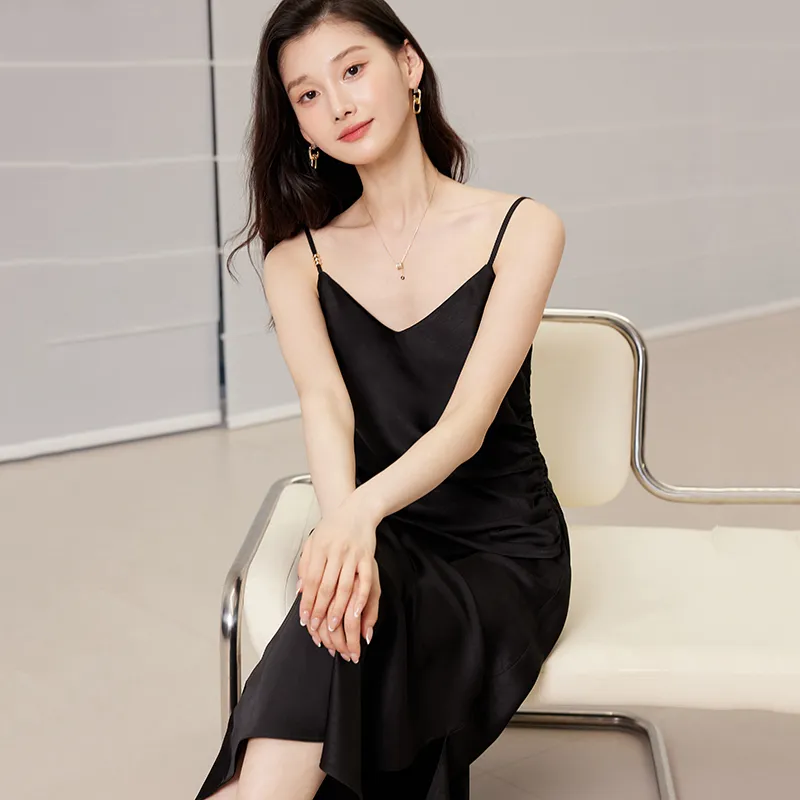 Yi Mengyuan Slip Dresses Women's-2