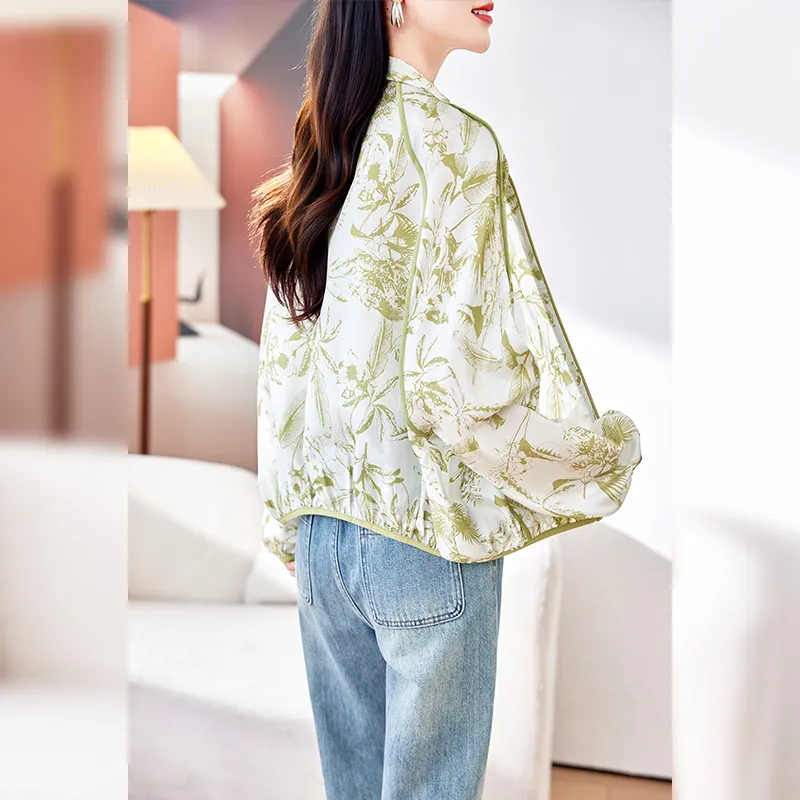 Yi Mengyuan Silk Jackets & Coats Women's-2