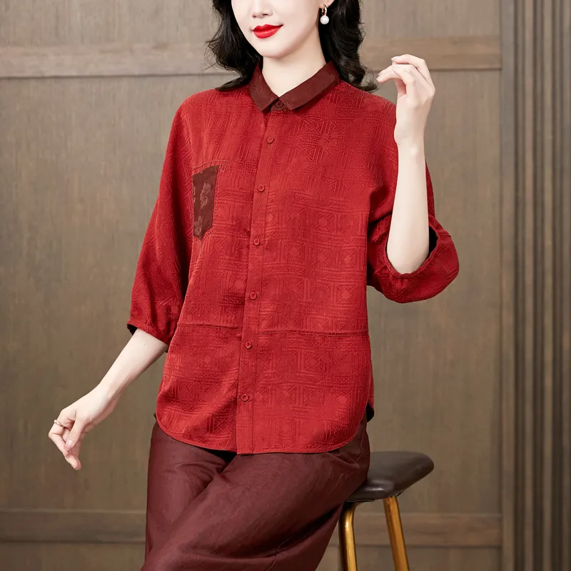 Yi Mengyuan Shirts Women's-3