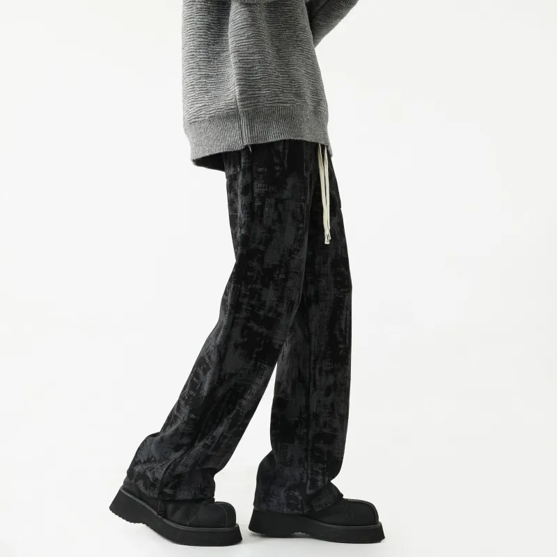 HOKLV Casual Pants Unisex-14