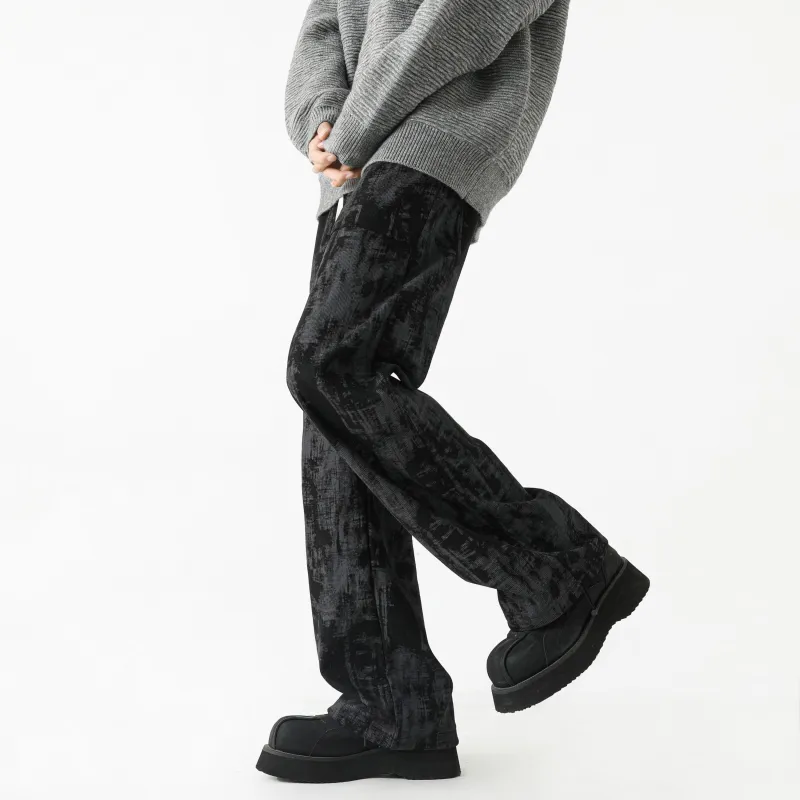 HOKLV Casual Pants Unisex-12