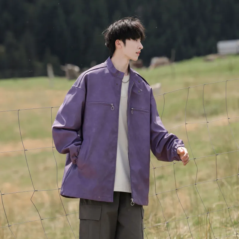 DESSO Jackets Coats Unisex Purple-2