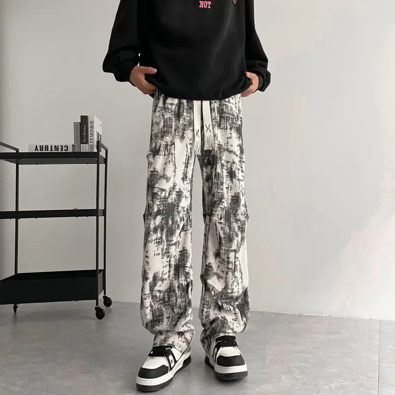 HOKLV Casual Pants Unisex-18