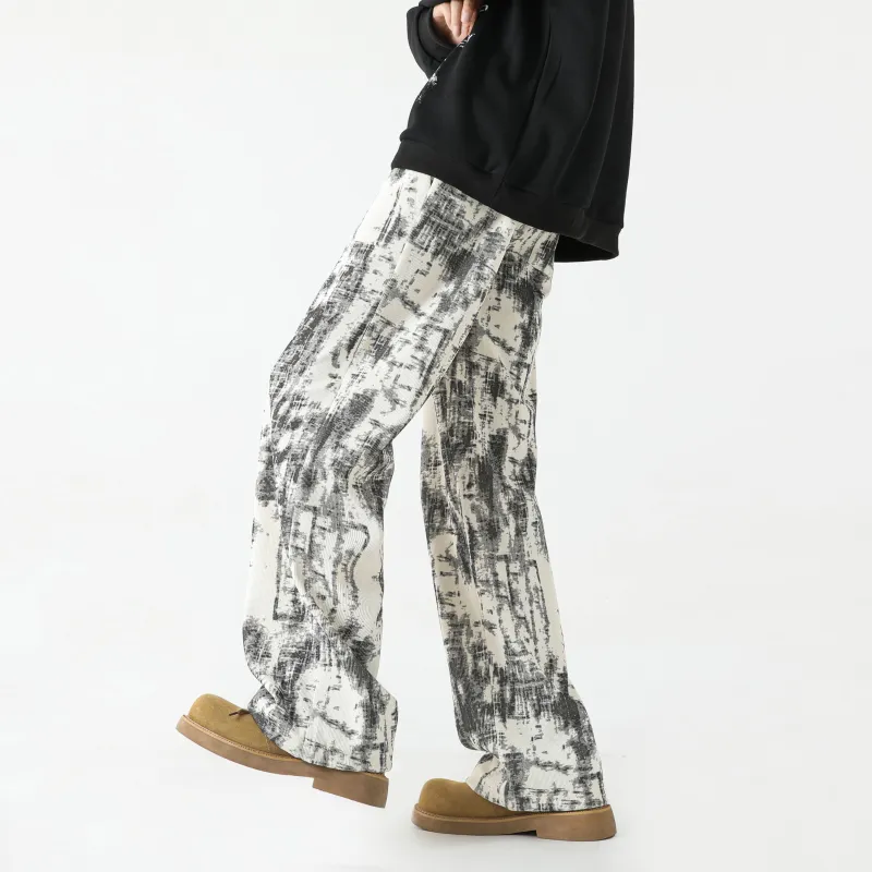 HOKLV Casual Pants Unisex-7