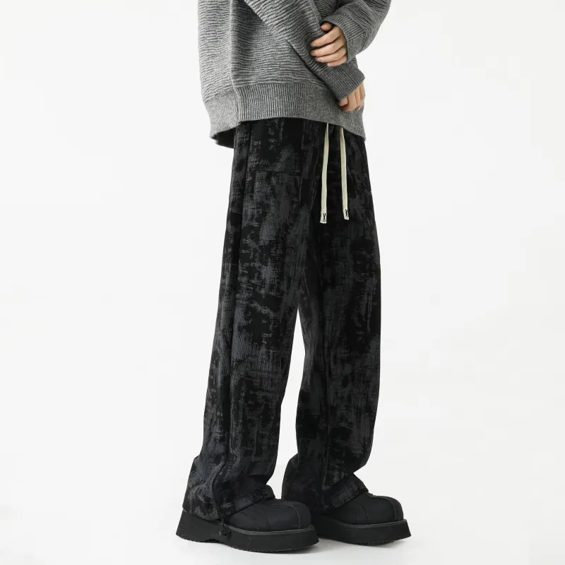 HOKLV Casual Pants Unisex-13