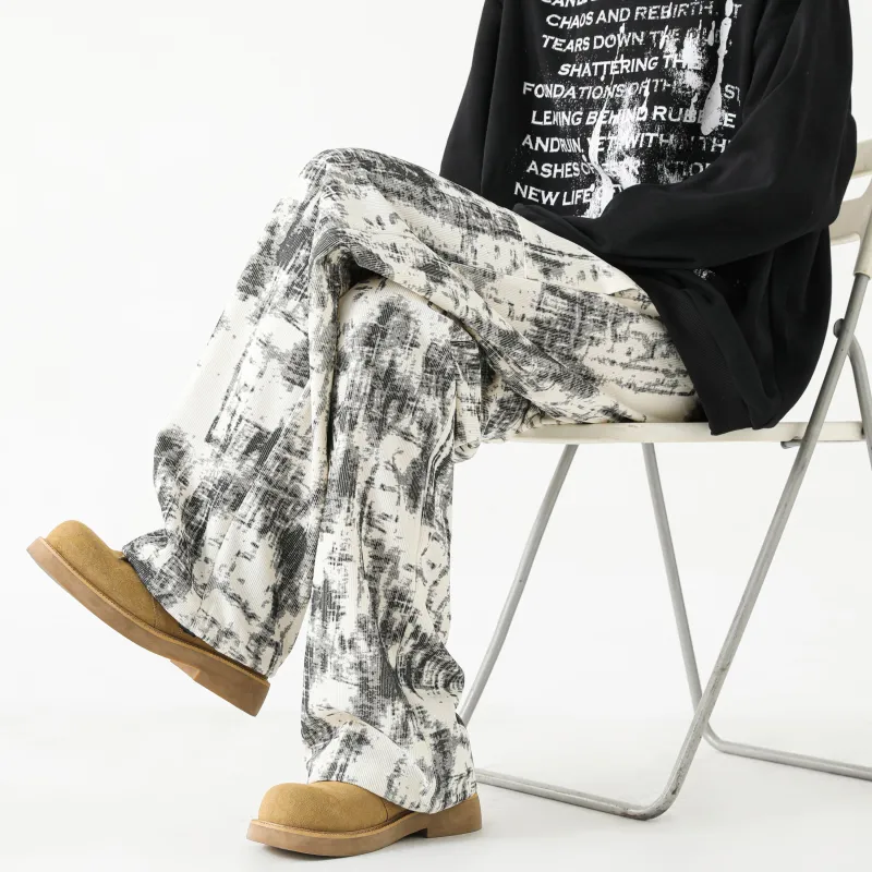 HOKLV Casual Pants Unisex-8