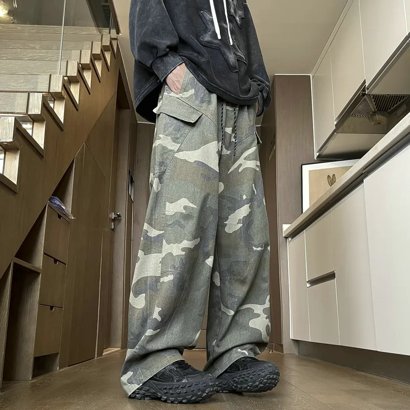 DESSO Jeans Unisex Green Camouflage-3