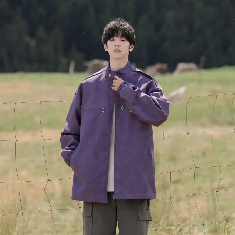 DESSO Jackets Coats Unisex Purple-3