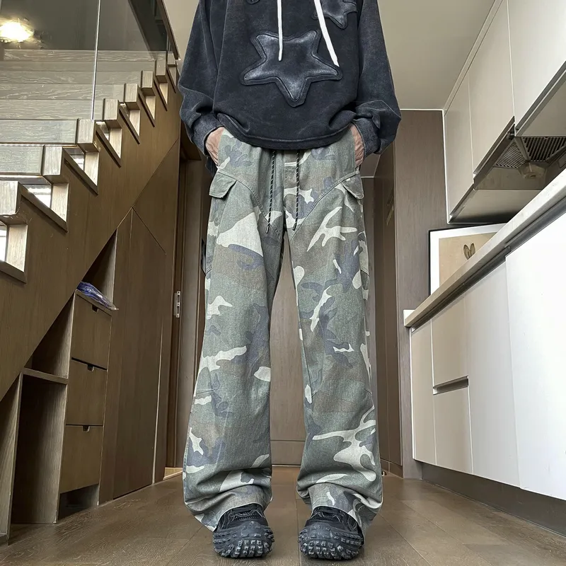 DESSO Jeans Unisex Green Camouflage-9