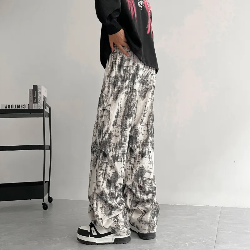 HOKLV Casual Pants Unisex-21