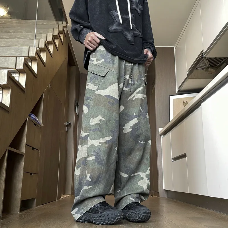 DESSO Jeans Unisex Green Camouflage-10