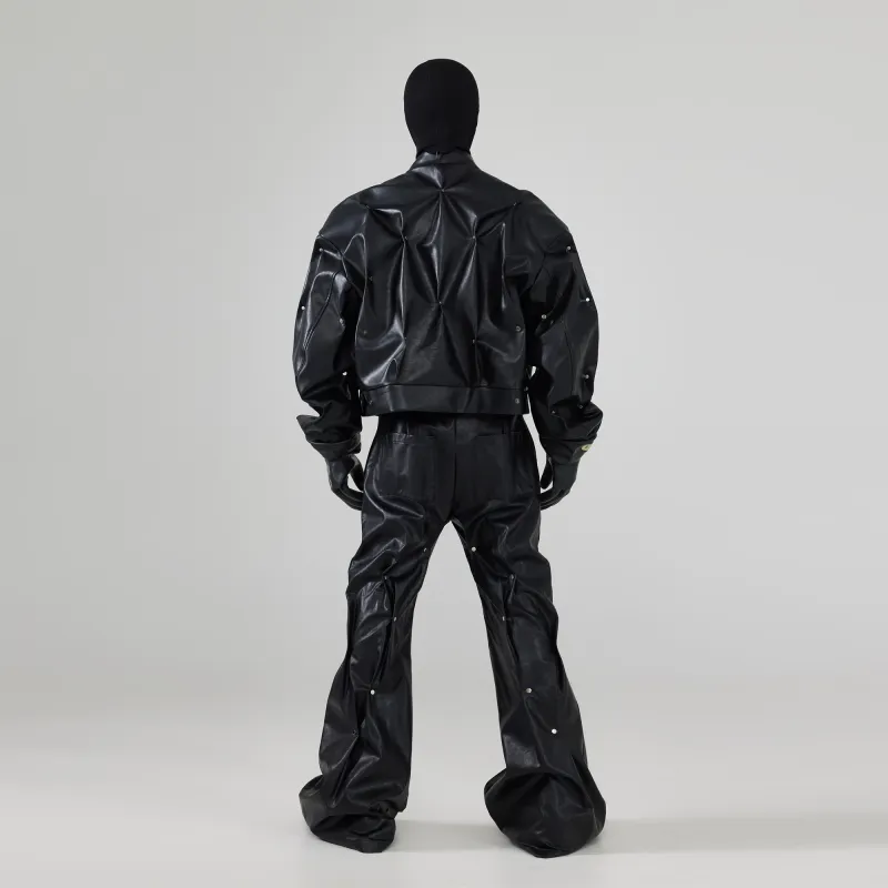 FRKM Leather Jackets Men Black-3