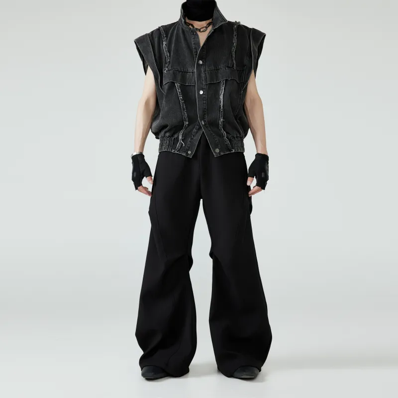 FRKM Casual Pants Unisex Black-2