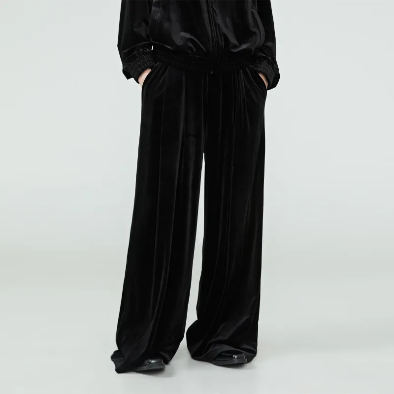 FRKM Casual Pants Unisex Black-3