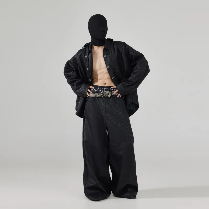 FRKM Casual Pants Men Black-5