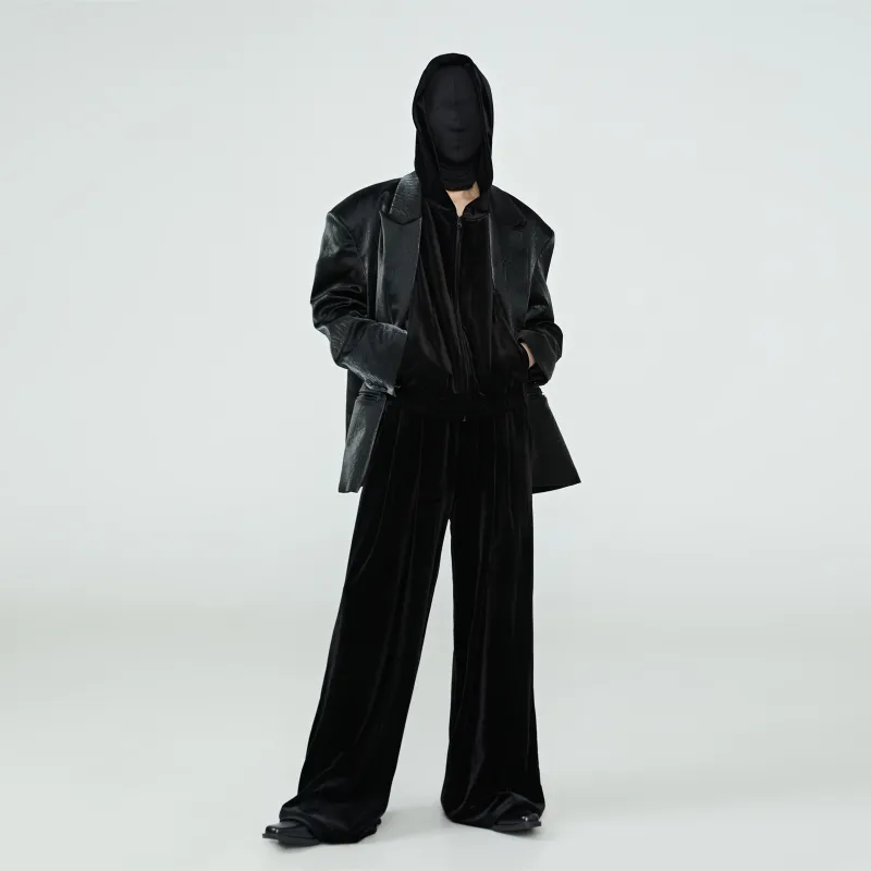 FRKM Casual Pants Unisex Black-6