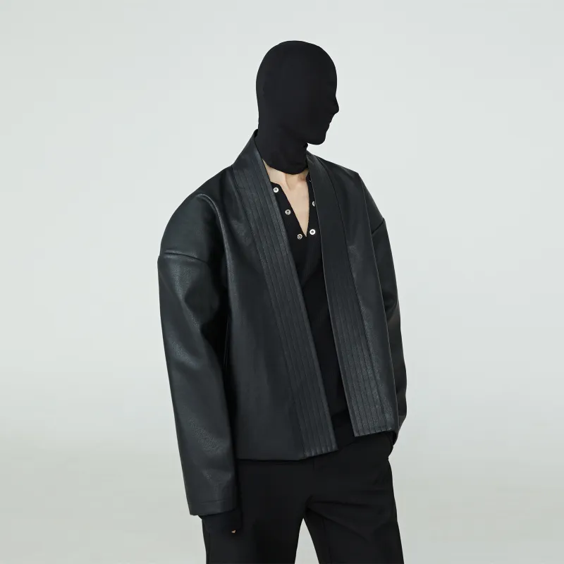 FRKM Jackets Coats Unisex Black-6