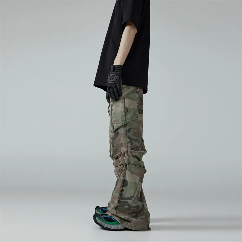 FRKM Casual Pants Unisex Camouflage-5