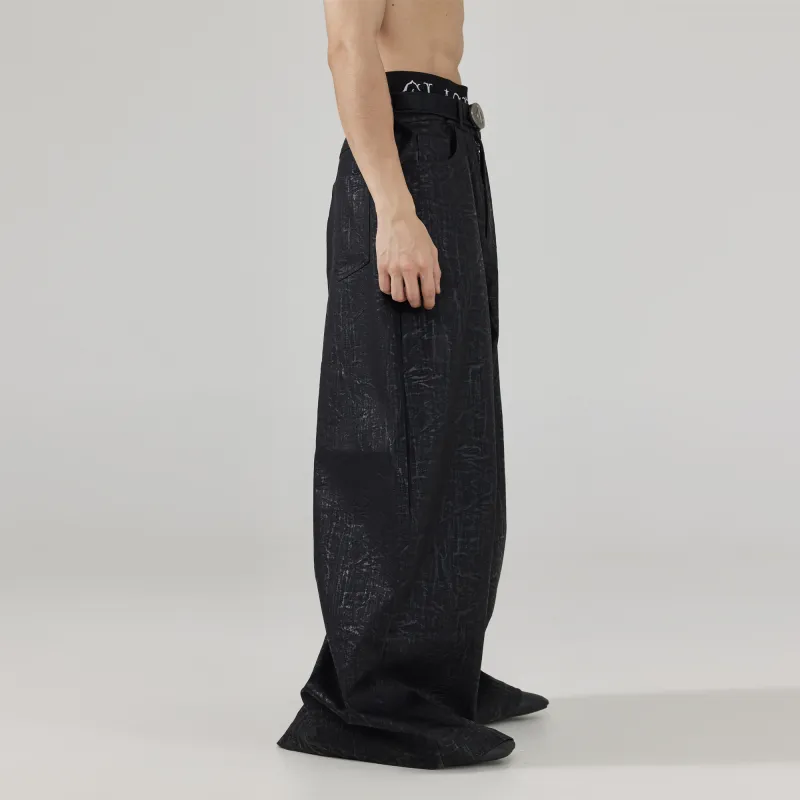 FRKM Casual Pants Men Black-4