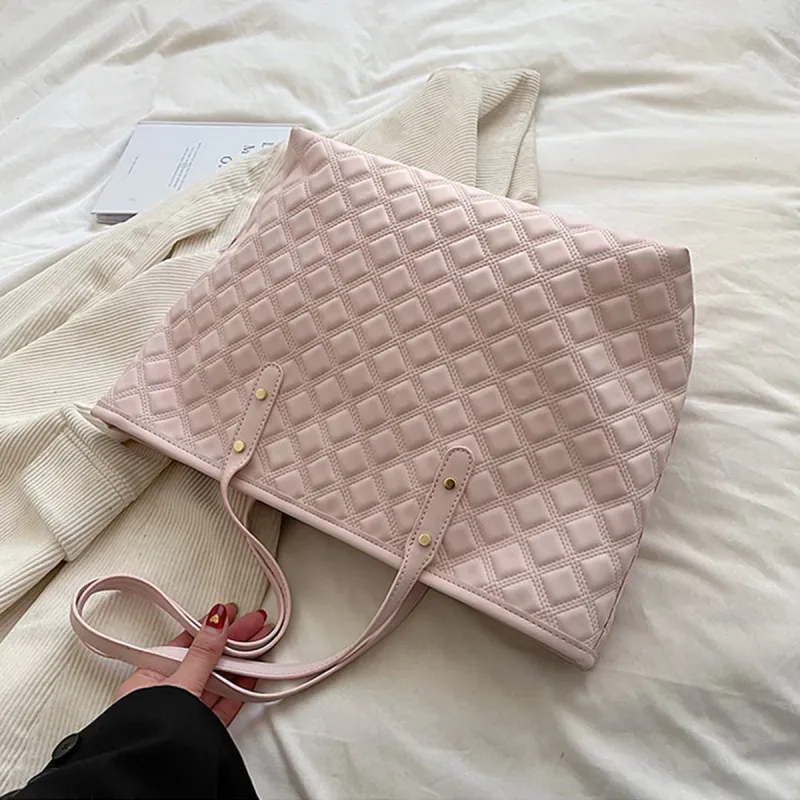 COLINS KEIRS Synthetic Leather Tote Bag, Shoulder Bag Women's Pink-7