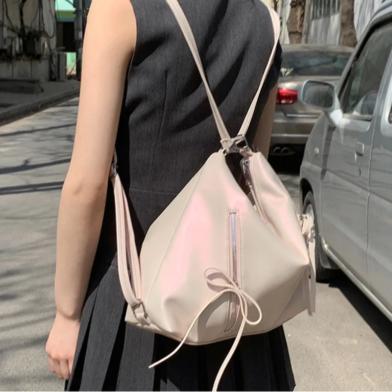 COLINS KEIRS Synthetic Leather Tote Bag, Shoulder Bag Women's Pink-5