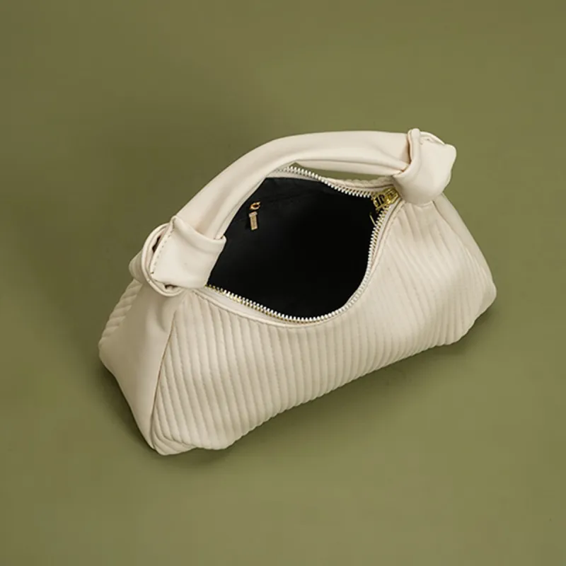 COLINS KEIRS Synthetic Leather Handbag Women's Ecru-6