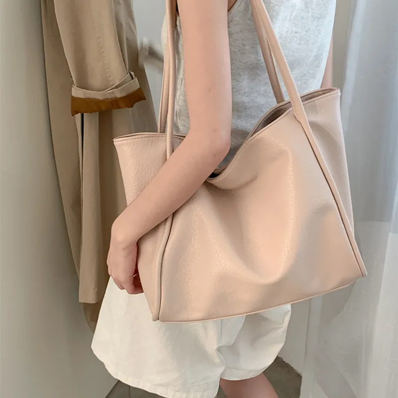 COLINS KEIRS Synthetic Leather Tote Bag, Shoulder Bag Women's Pink-4