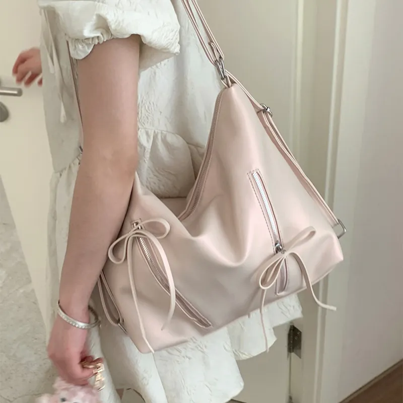 COLINS KEIRS Synthetic Leather Tote Bag, Shoulder Bag Women's Pink-4