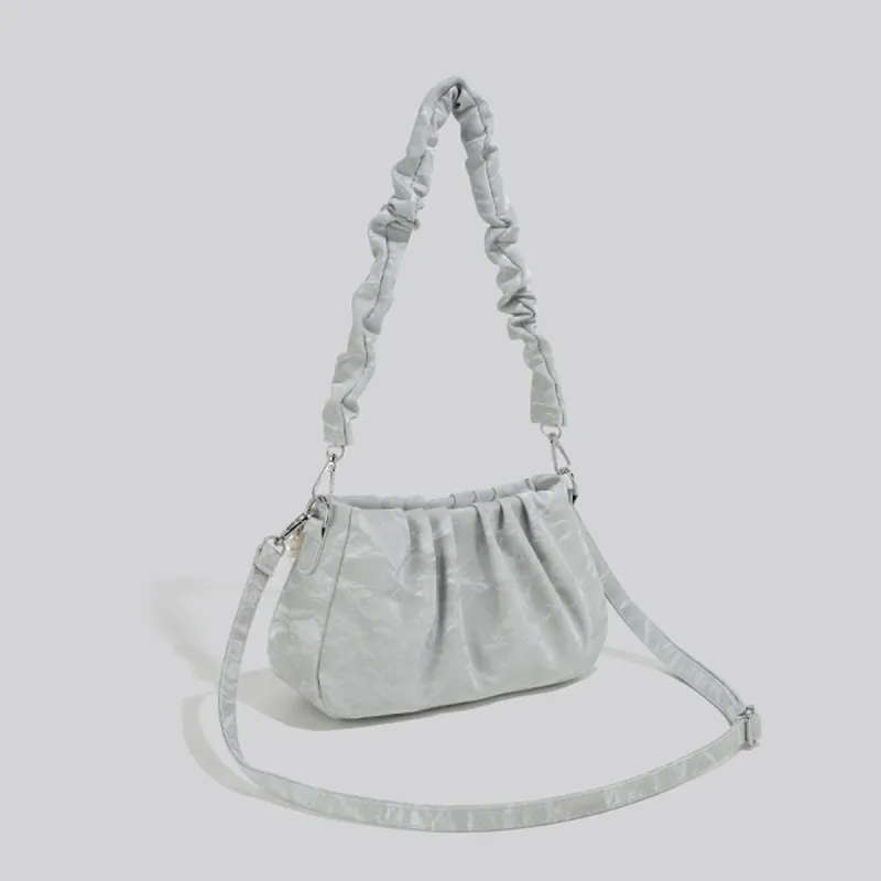 COLINS KEIRS Synthetic Leather Shoulder Bag Women's Silver-3