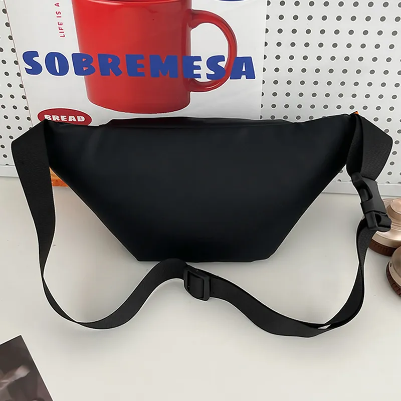 COLINS KEIRS Fabric Fanny Pack Regular Unisex Black/Khaki/Gray-9