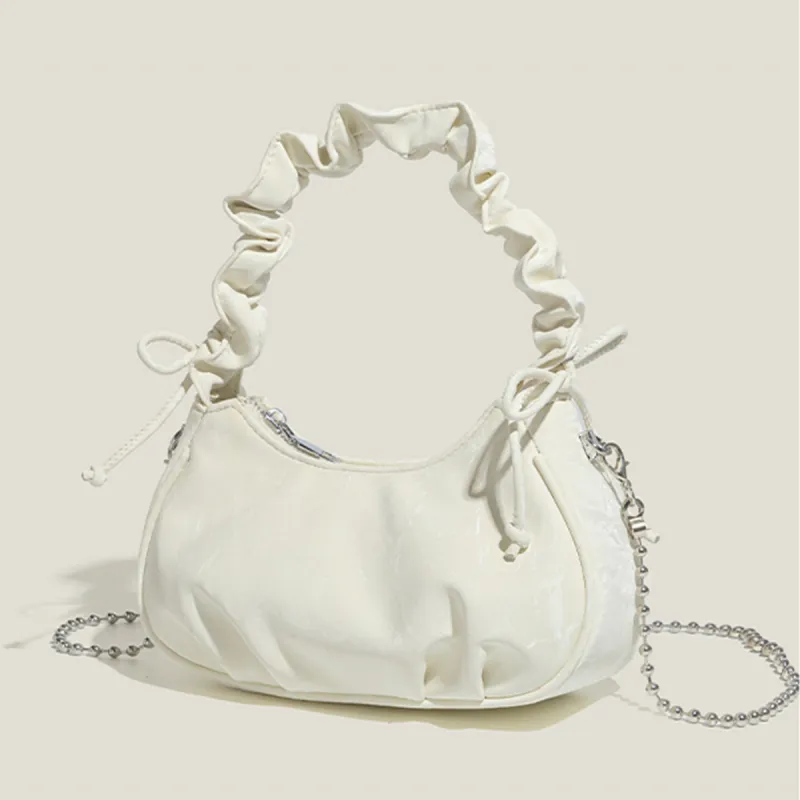COLINS KEIRS Synthetic Leather Shoulder Bag Women's White-5