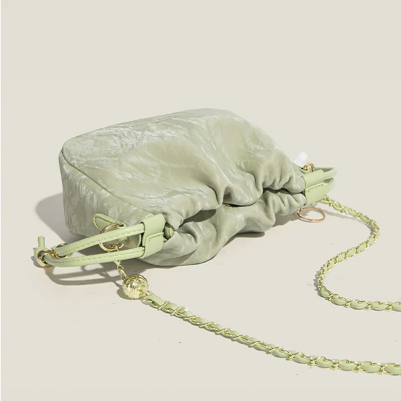 COLINS KEIRS Synthetic Leather Shoulder Bag, Crossbody Bag Regular Women's Green-4