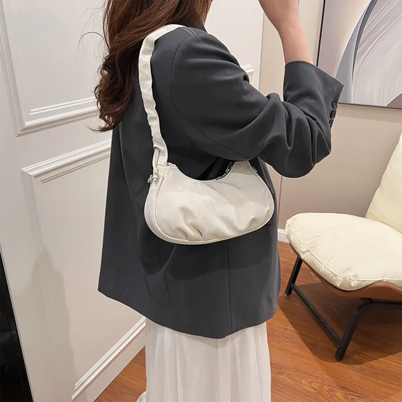 COLINS KEIRS Synthetic Leather Shoulder Bag Women's White-2