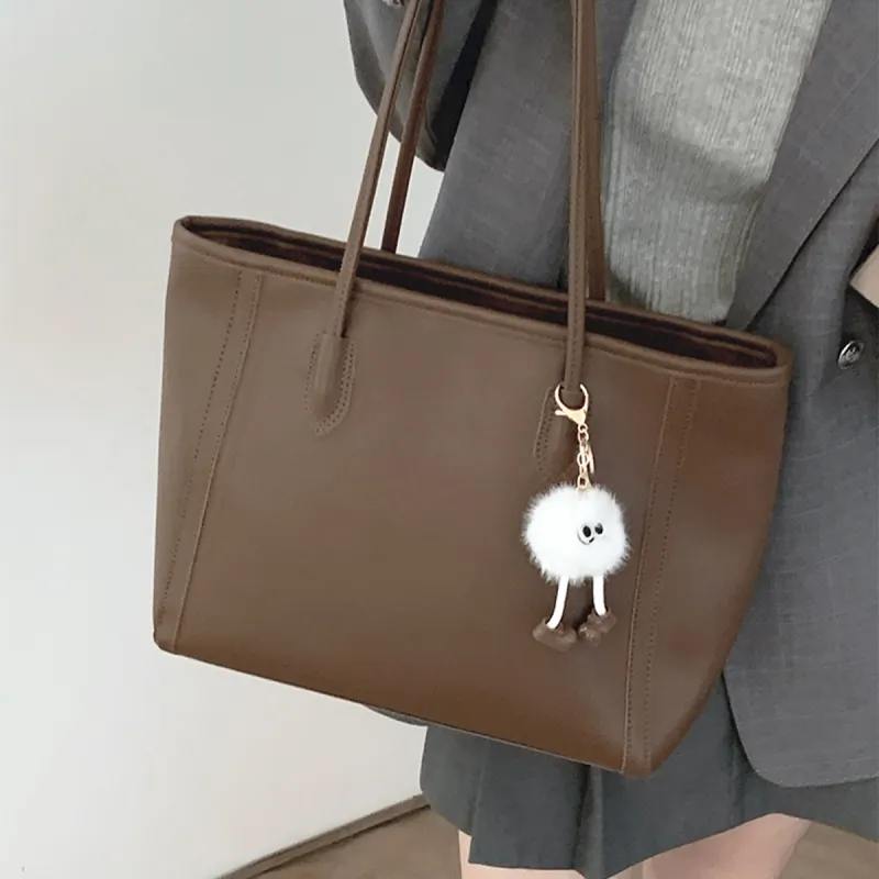 COLINS KEIRS Tote Bag, Shoulder Bag Synthetic Leather Women's Brown-2