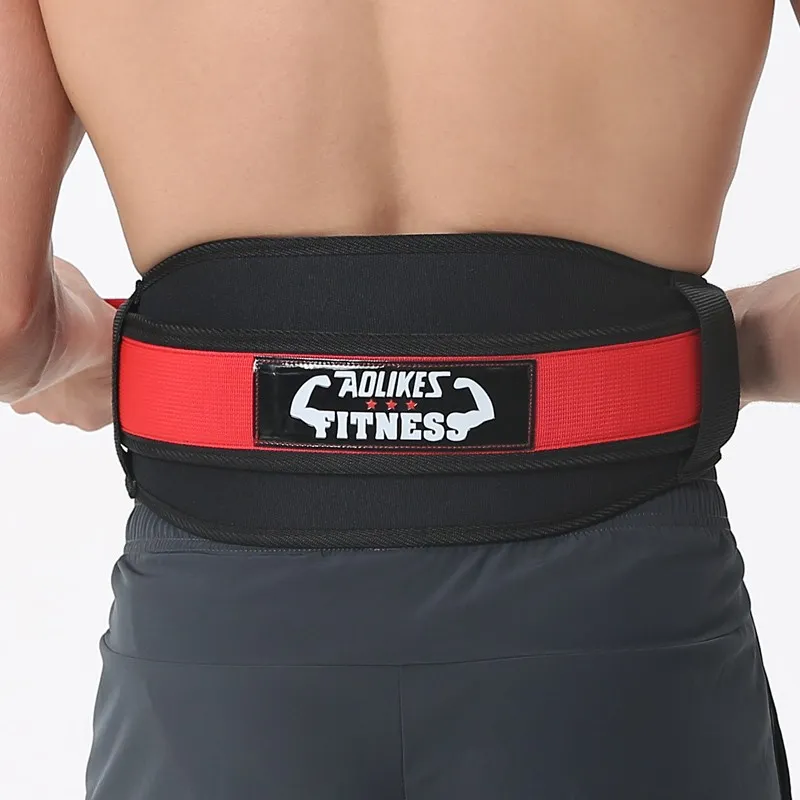 AOLIKES Back Support Braces Breathable Protective Compression Nylon Unisex-3