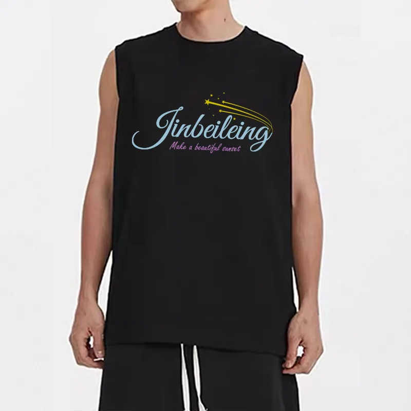 JINBEILE Tank Tops Unisex-6