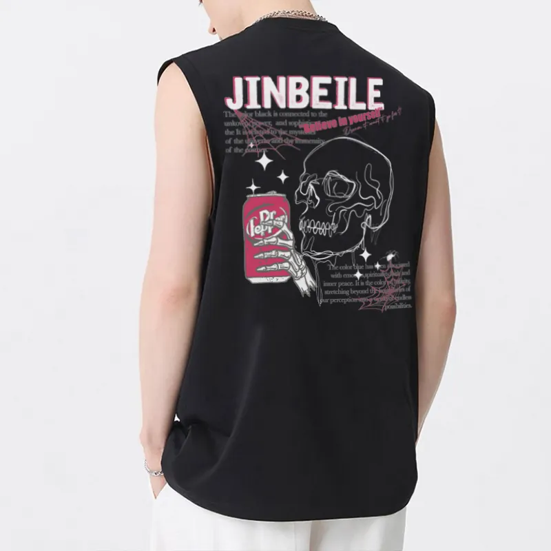 JINBEILE Tank Tops Unisex-2