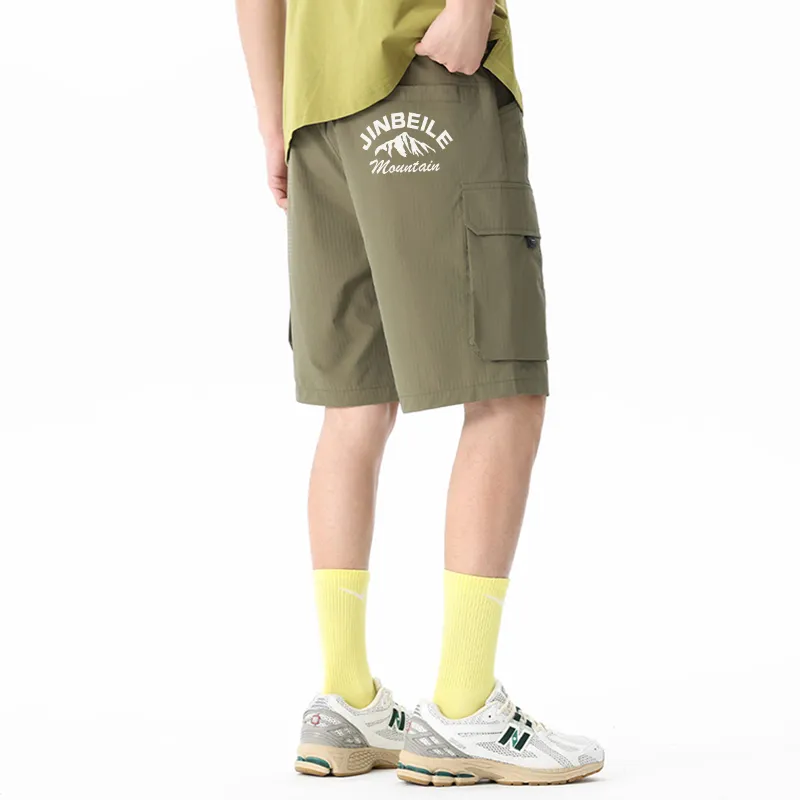 JINBEILE Cargo Shorts Unisex-7