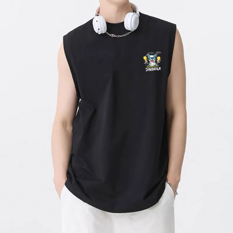 JINBEILE Tank Tops Unisex-2
