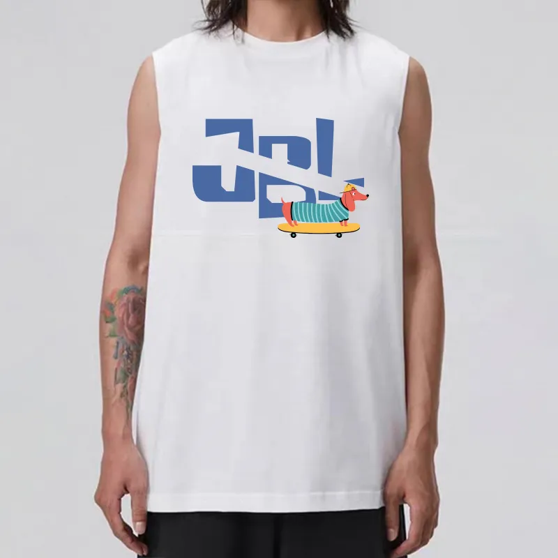JINBEILE Tank Tops Unisex-6