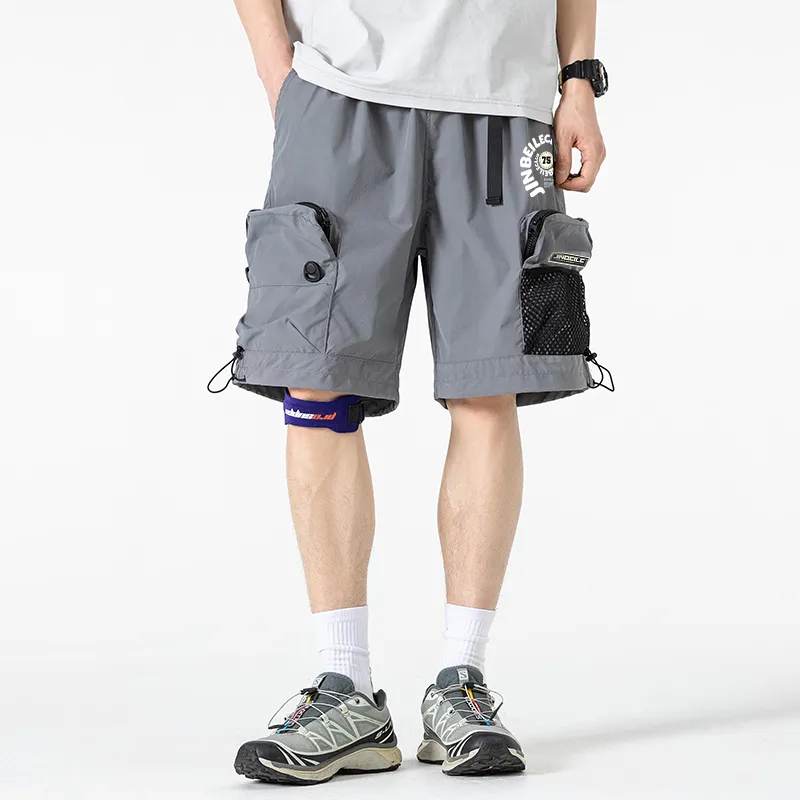JINBEILE Cargo Shorts Unisex-6