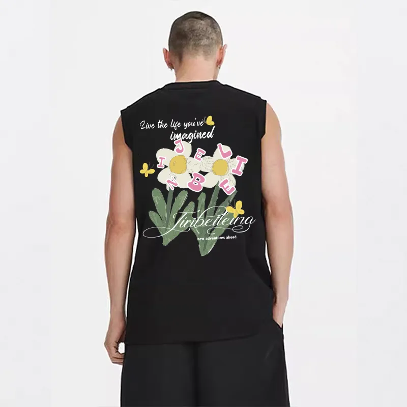 JINBEILE Tank Tops Unisex-6